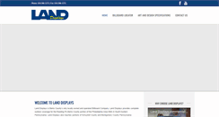 Desktop Screenshot of landdisplays.com
